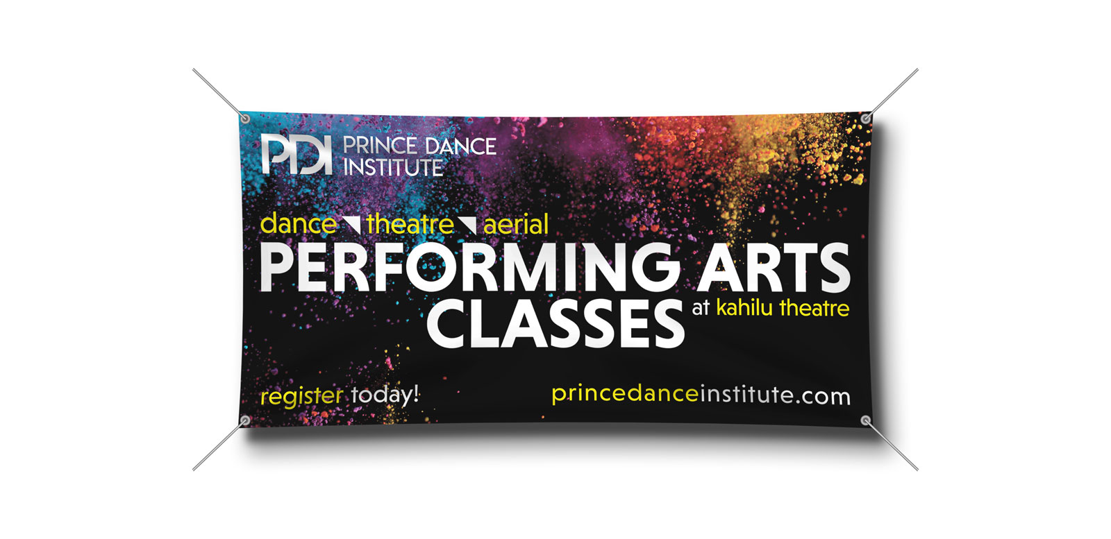 Prince Dance Institute Hanging Banner (2x4)