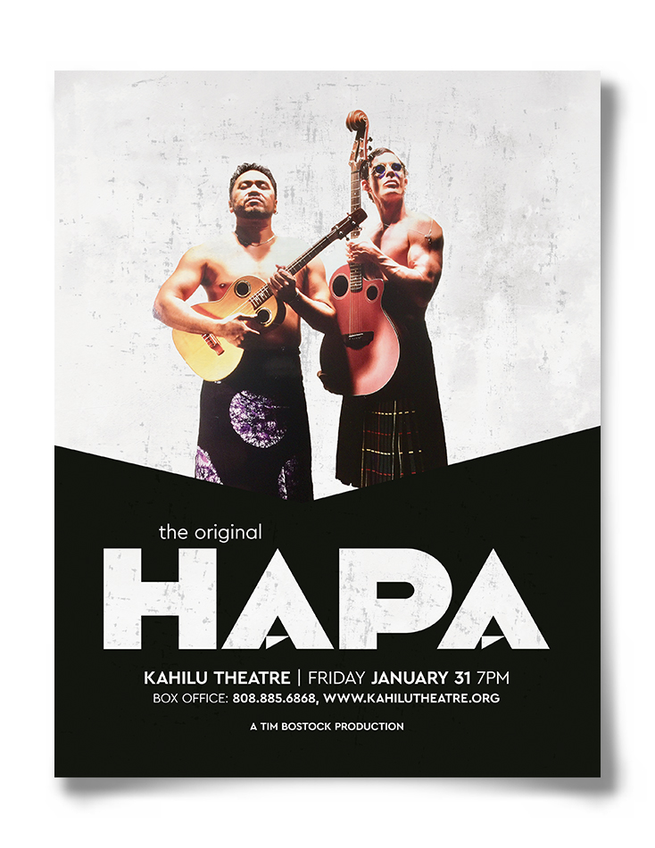 8.5x11 Poster for Hapa